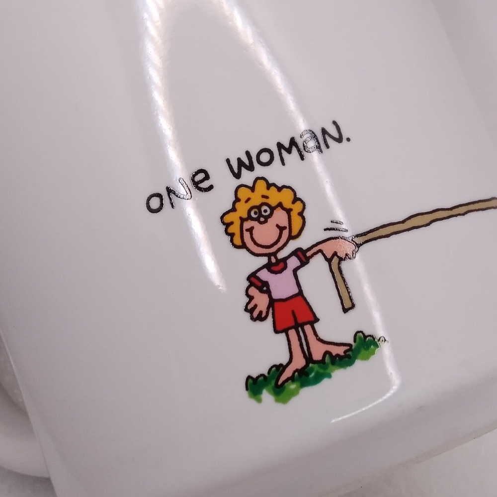 C.M. PAULA MUG They Finally Found Something That Does Work of 10 Men. One Woman. - Picture 10 of 11